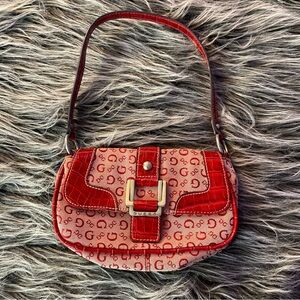 Guess Red Vintage Mini Shoulder Bag ❤️
